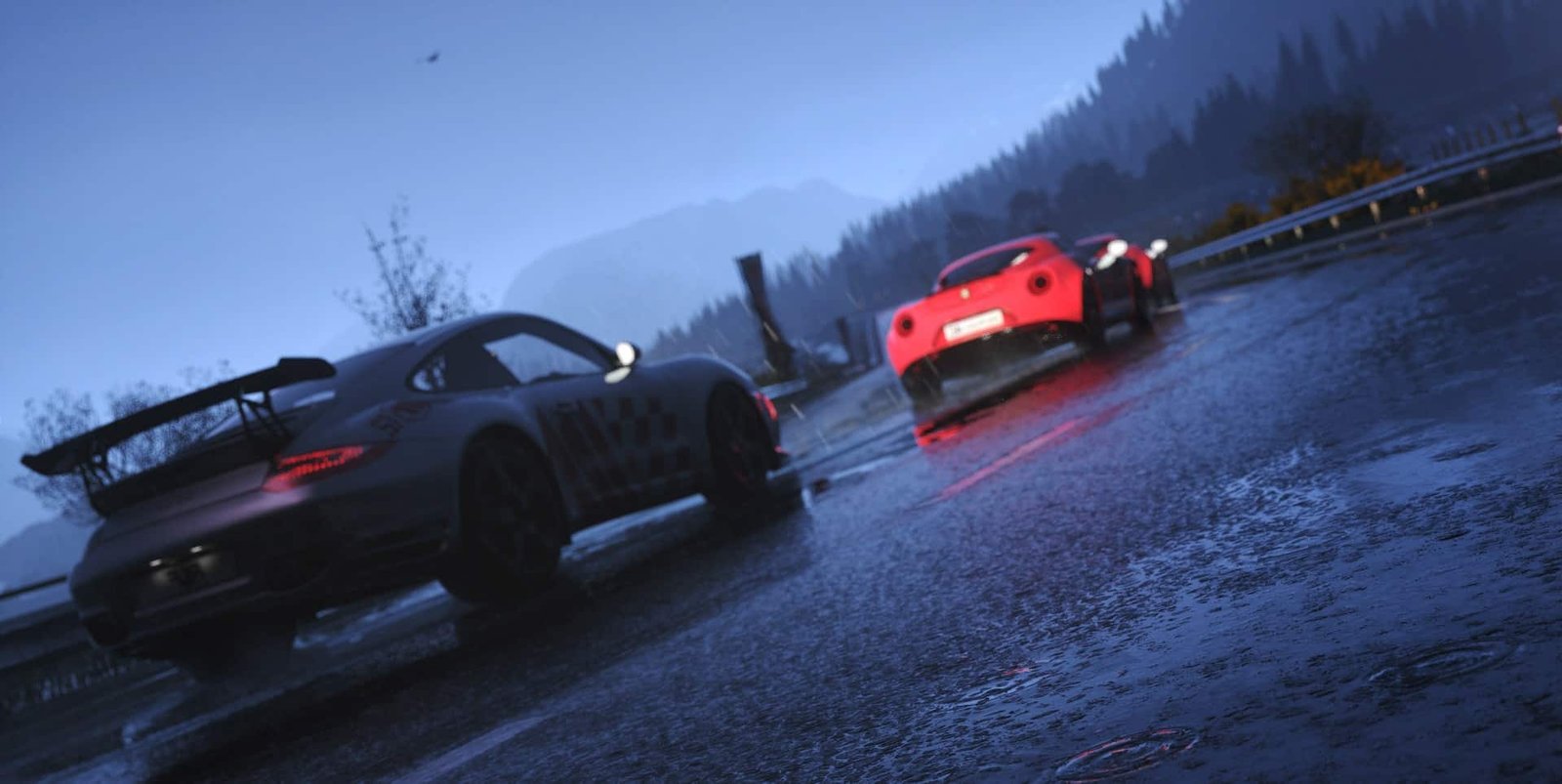 Players competing in club events in Driveclub
