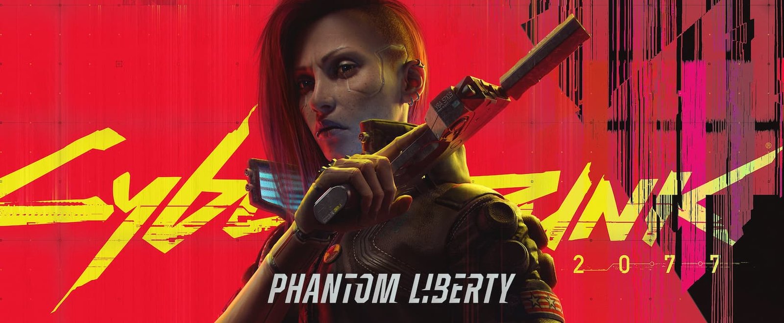Cyberpunk 2077 gameplay screenshot showing futuristic cityscape