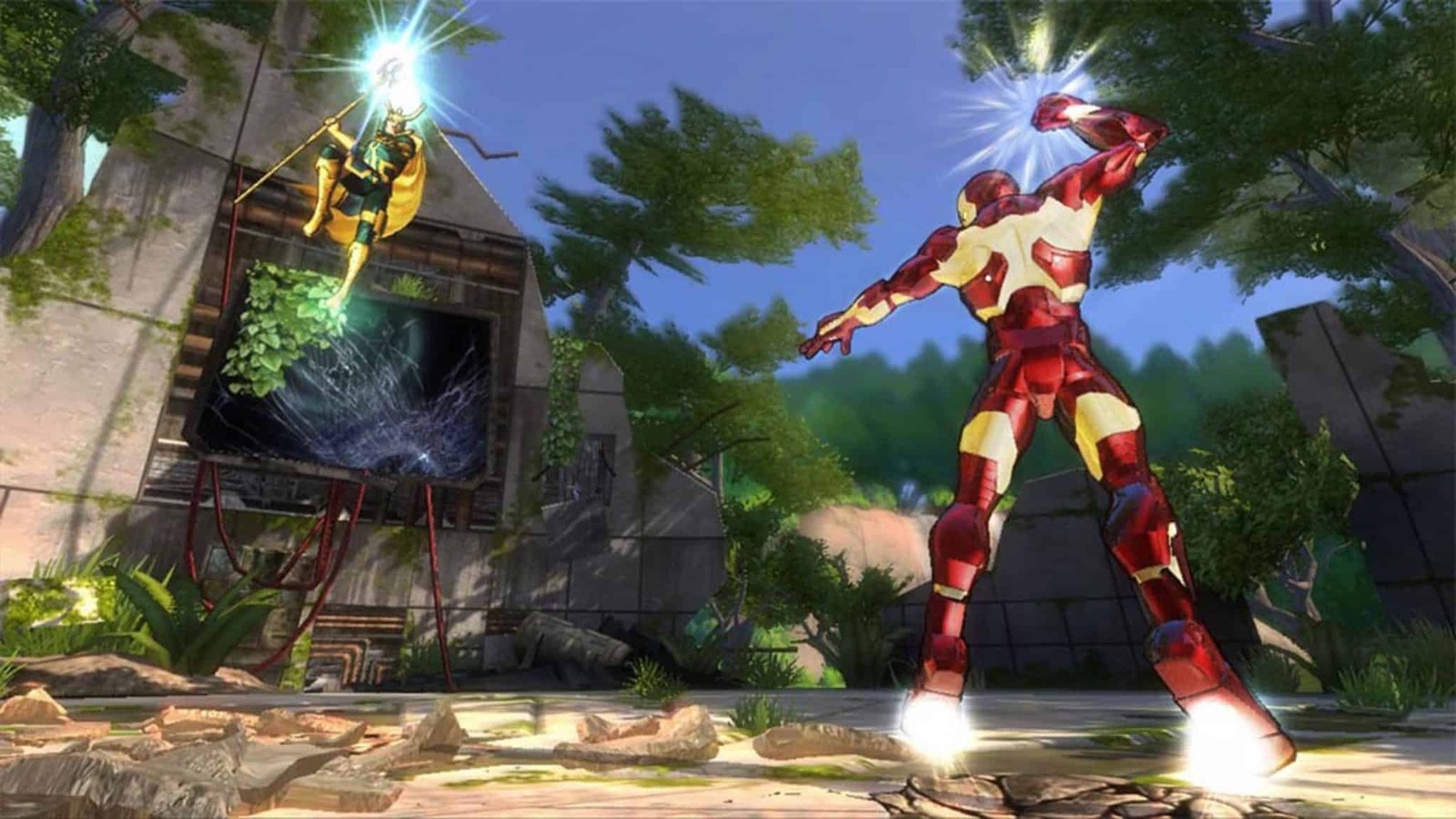 Group of Avengers characters from various games