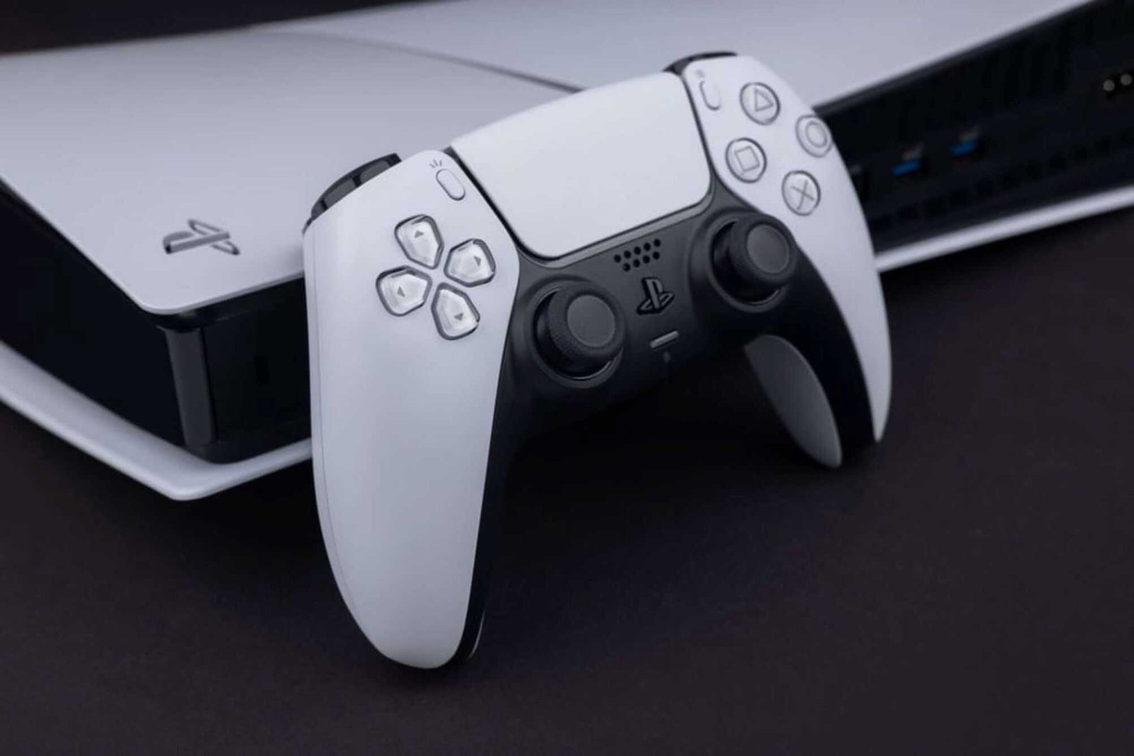 Open digital game library on a console