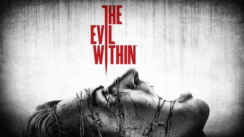 The Evil Within atmospheric scene with shadowy corridor
