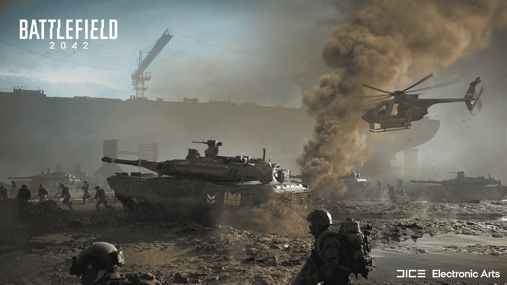 Battlefield 2042 multiplayer map with dynamic weather
