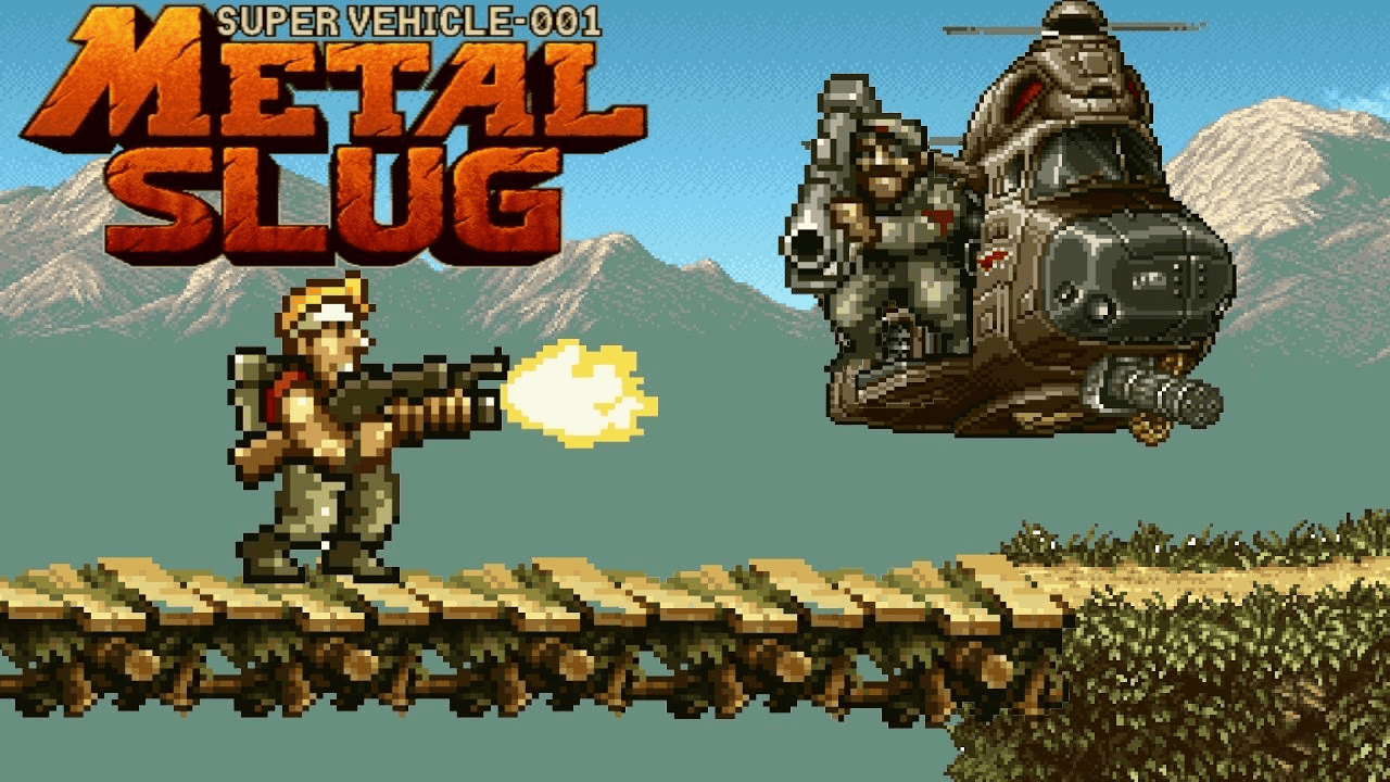 Original Metal Slug: Super Vehicle-001 arcade art