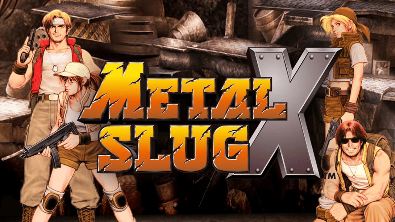 Metal Slug X title screen