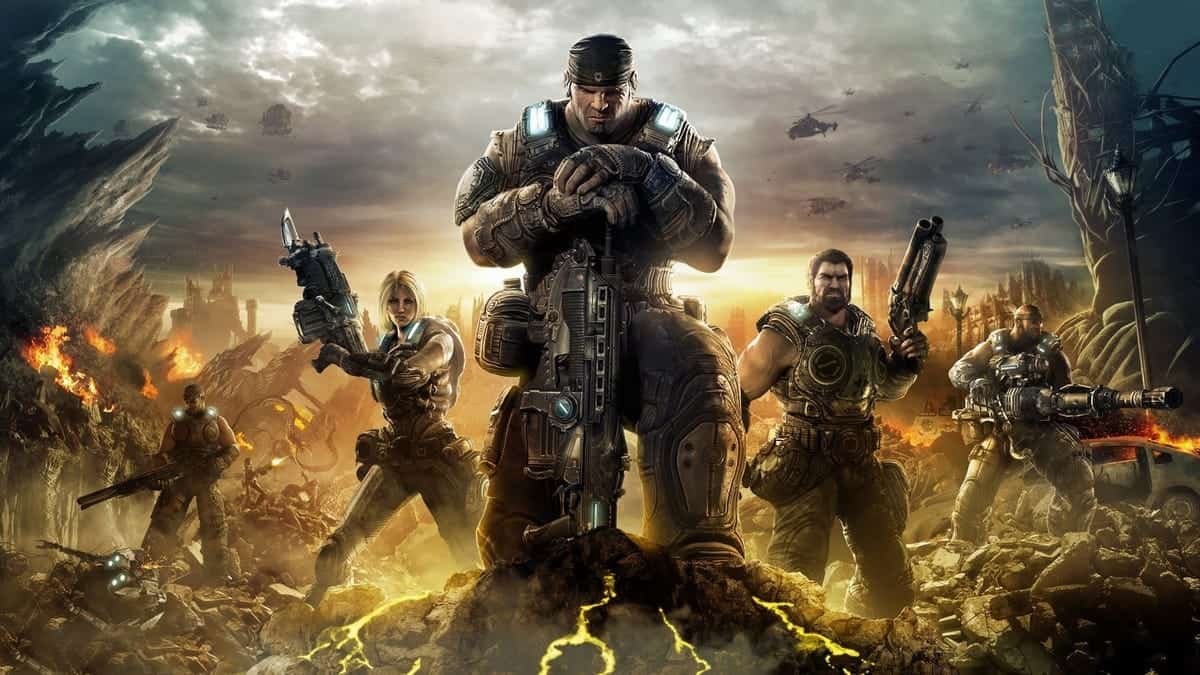 Marcus Fenix in Gears of War 3