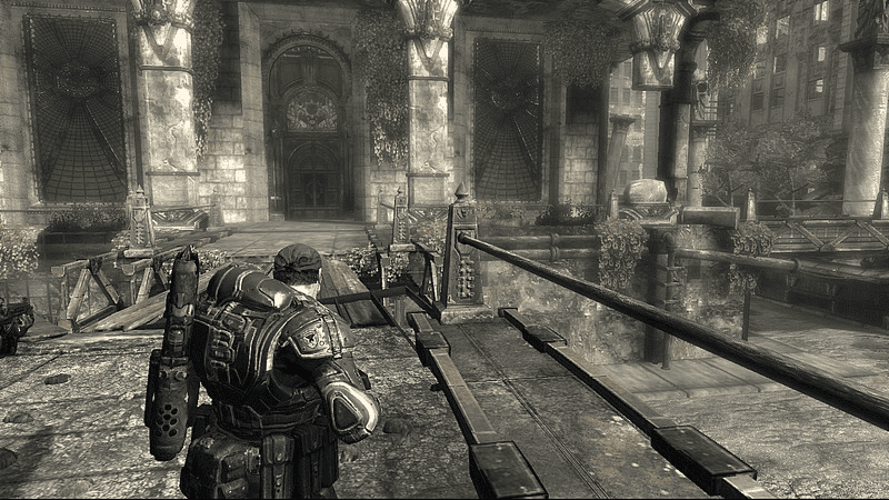 Original Gears of War on Xbox 360 promotional image