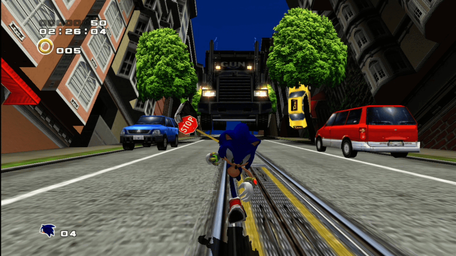 Sonic Adventure 2 artwork from its re-releases