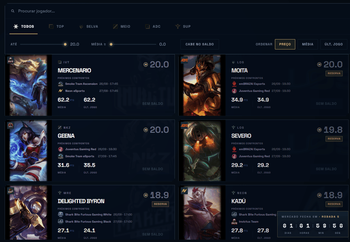 Fans watching a League of Legends or VALORANT match while checking fantasy lineups