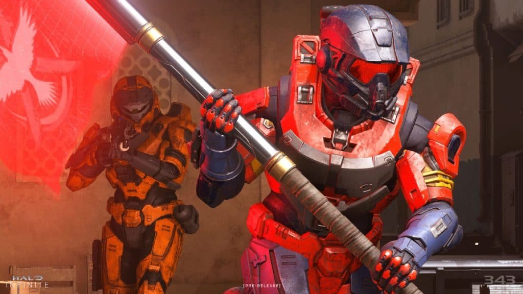 Spartan armor customization and Zeta Halo landscape
