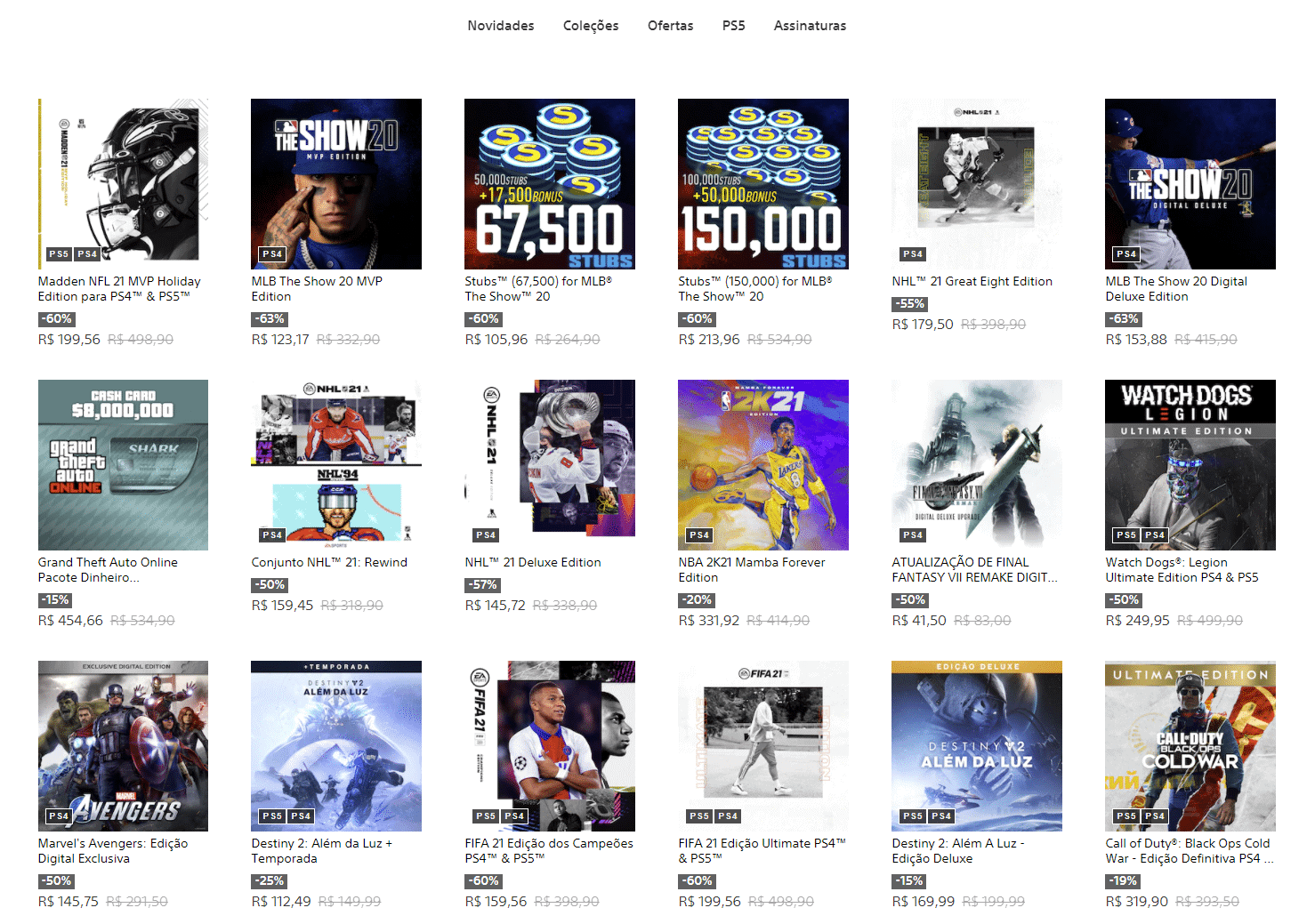 Sports titles on PlayStation Store with holiday discounts