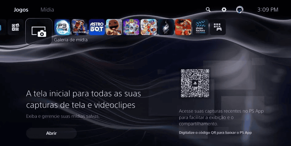 PlayStation 3-style PS5 theme