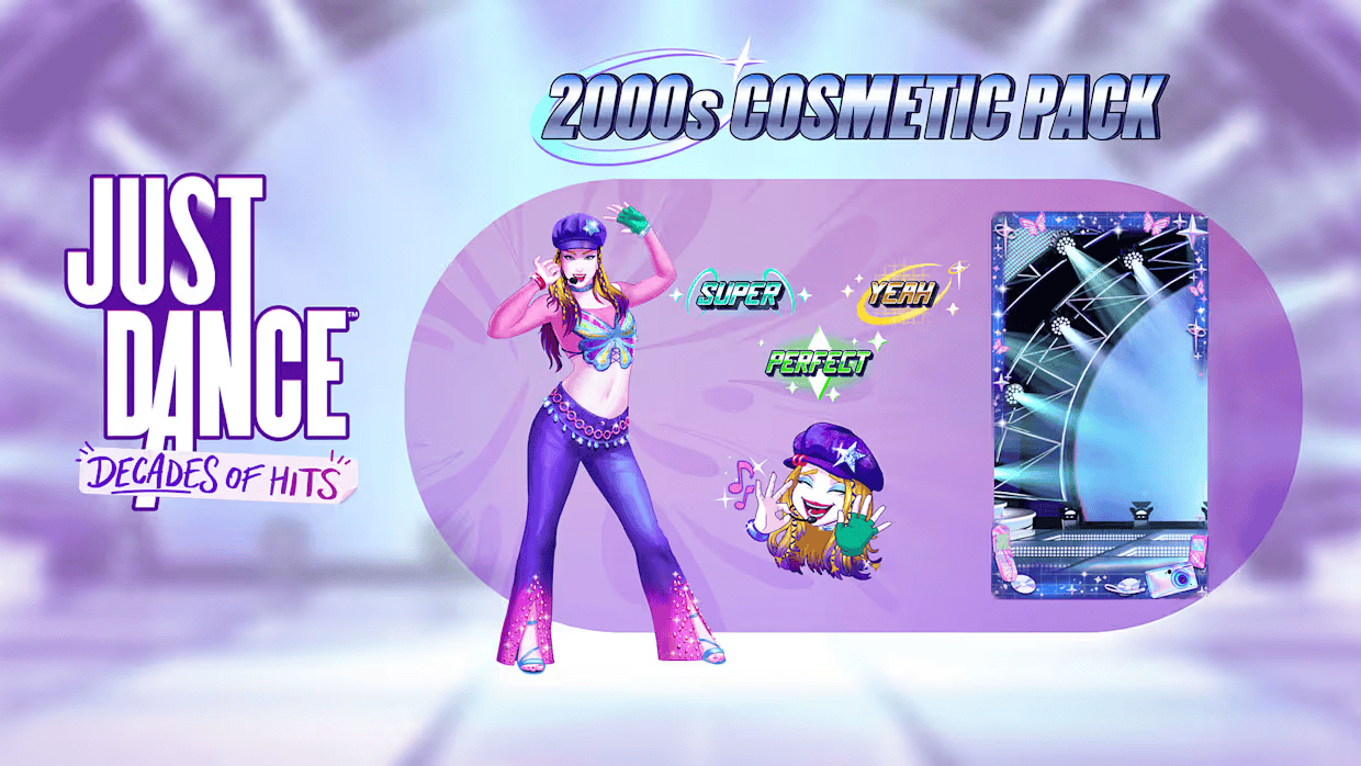 2000s-themed cosmetic items for dancer profile