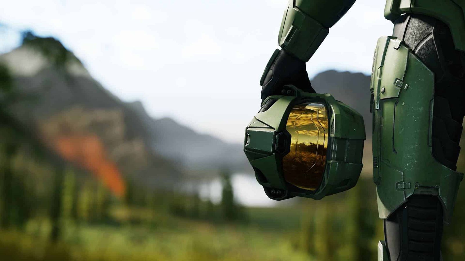 Halo Infinite artwork showing the game running on both Xbox One and Xbox Series X