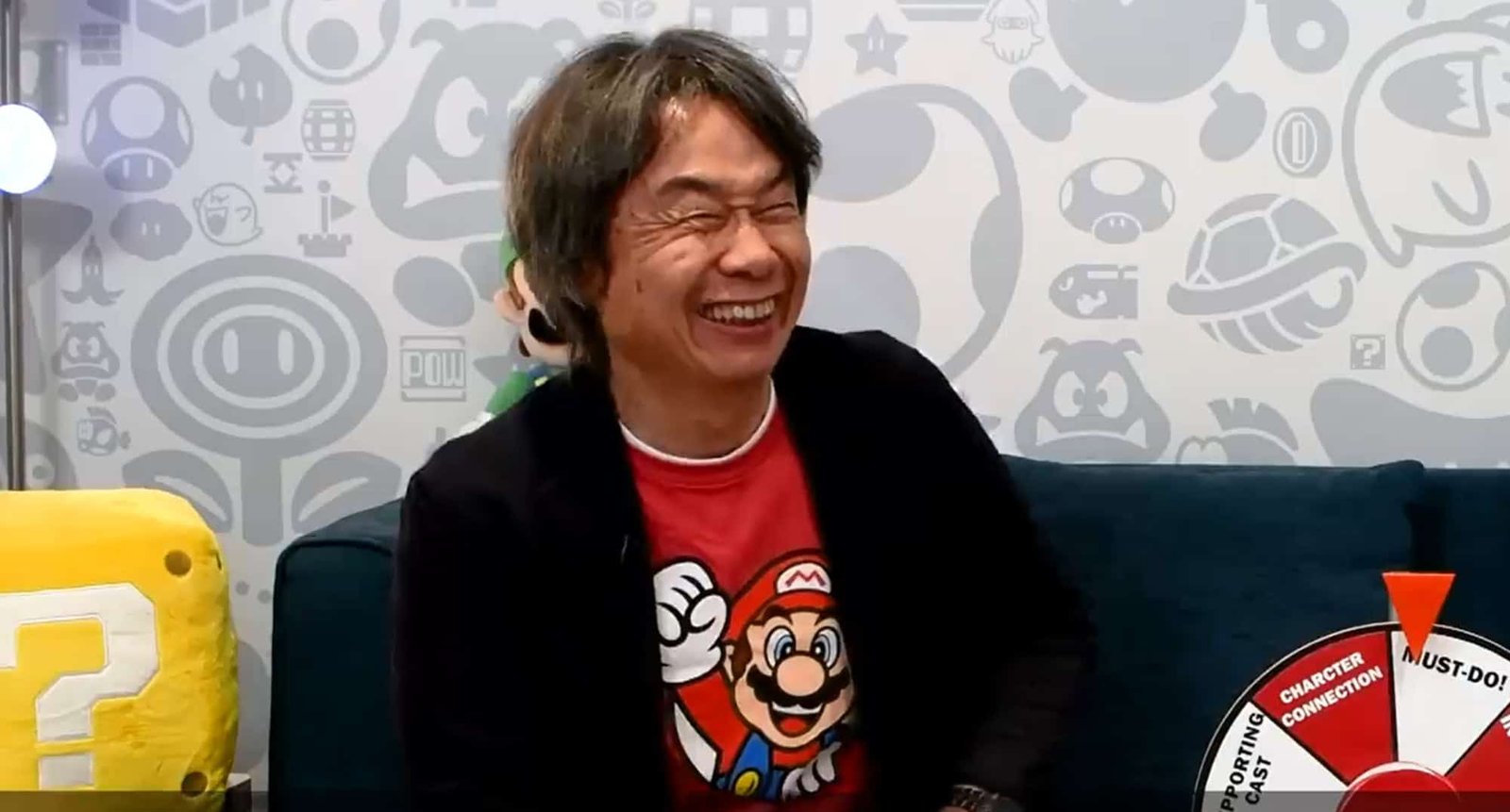 Shigeru Miyamoto, Nintendo veteran and creator of Super Mario Bros., in a portrait