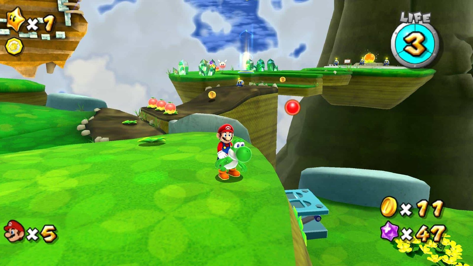 Super Mario Galaxy promotional artwork