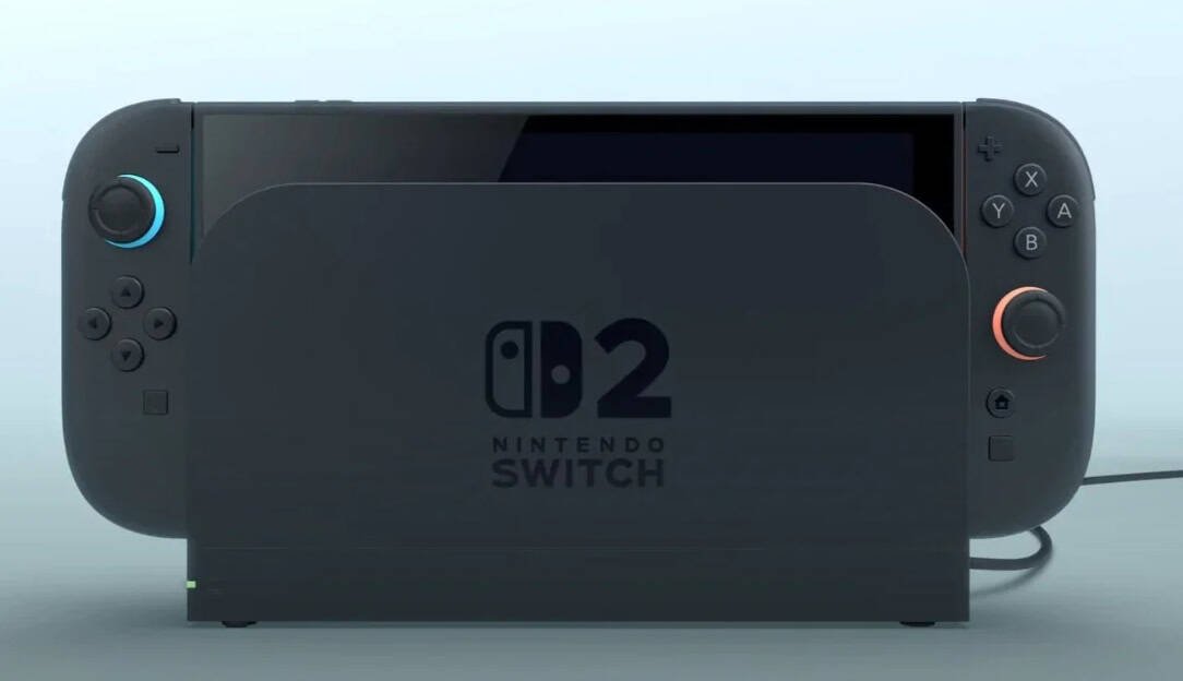 Promotional image for the April presentation about Switch 2