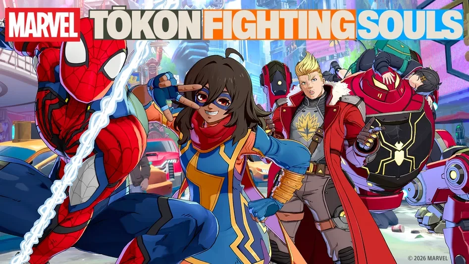 Marvel Tōkon character avatars displayed on a console profile screen