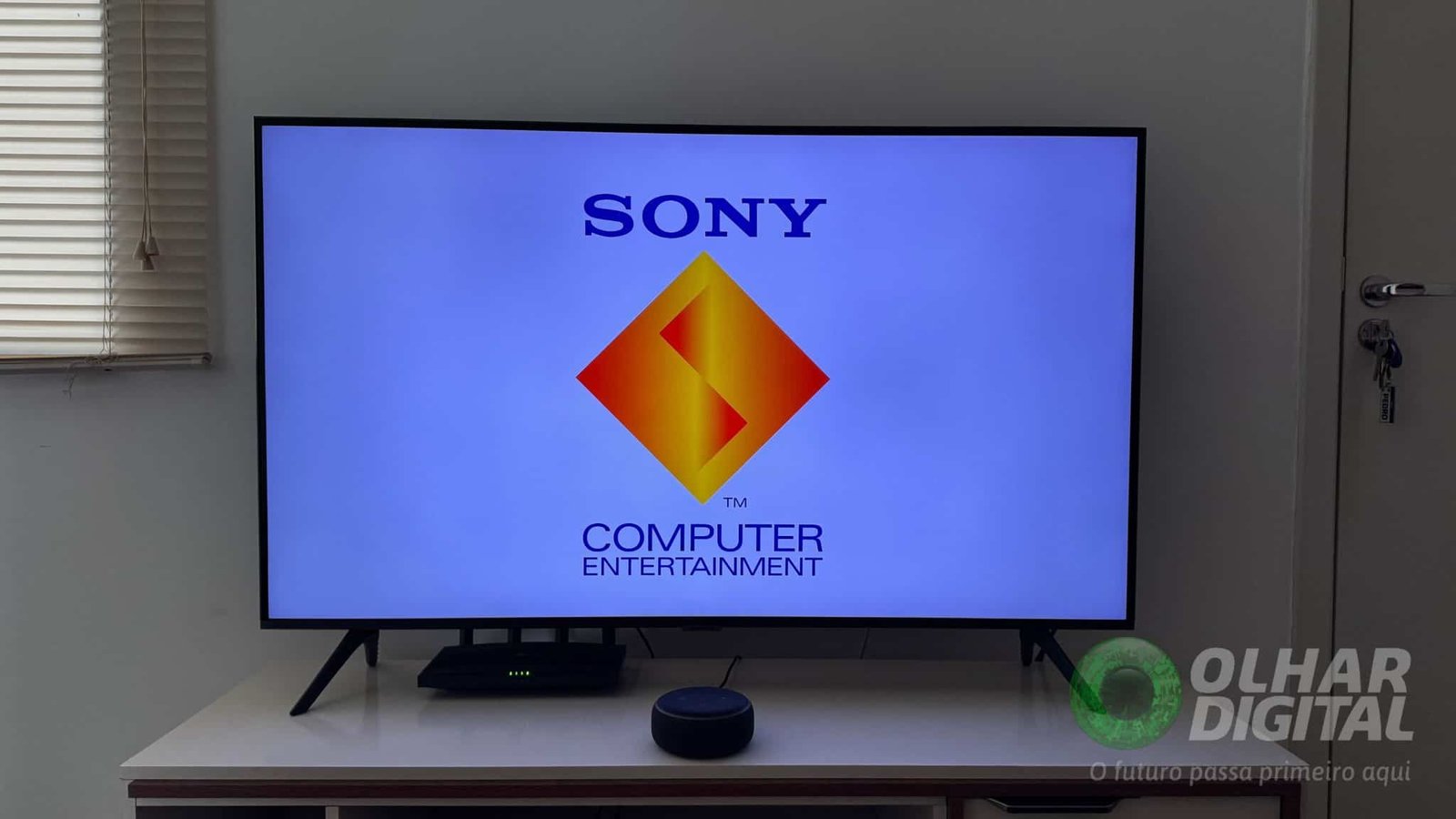 PS1 startup screen recreated on PS5
