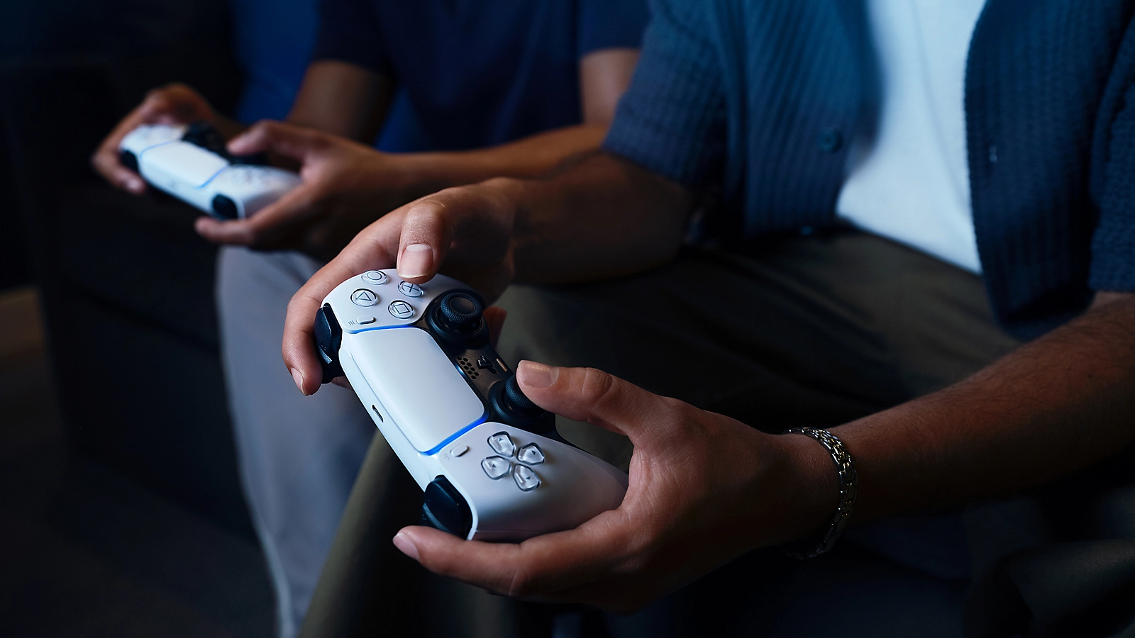 PlayStation Network login screen with user navigating account settings