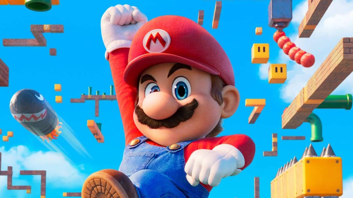 Mario with red cap and mustache smiling