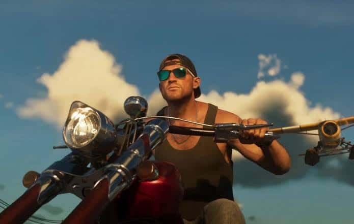 Retail display of modern game consoles on store shelves