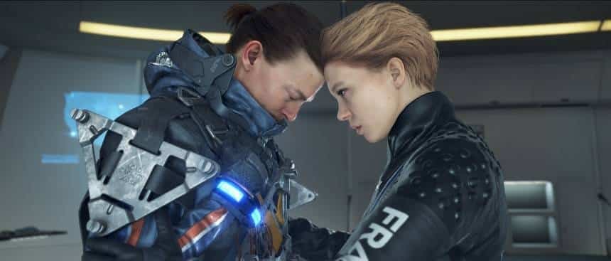 Death Stranding logo and promotional art by Kojima Productions