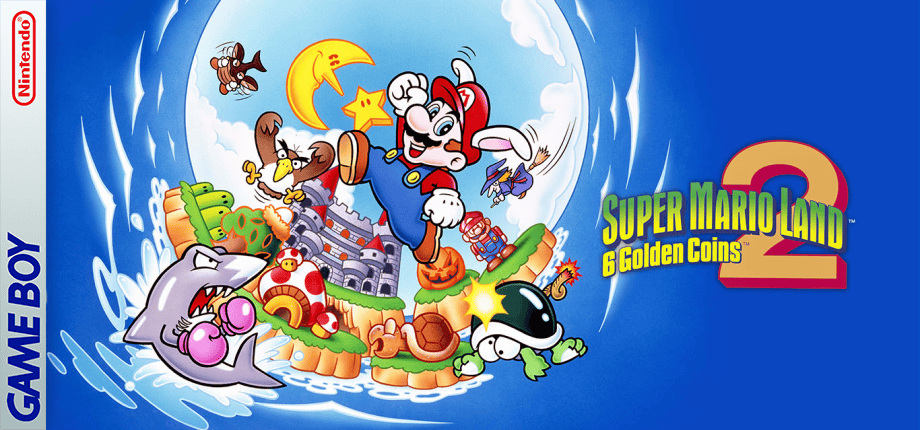 Super Mario Land 2 gameplay featuring Wario