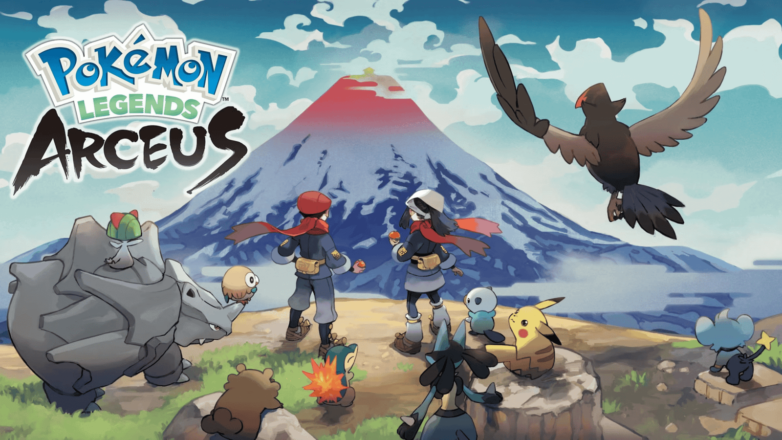 Promotional art for Pokémon Legends: Arceus