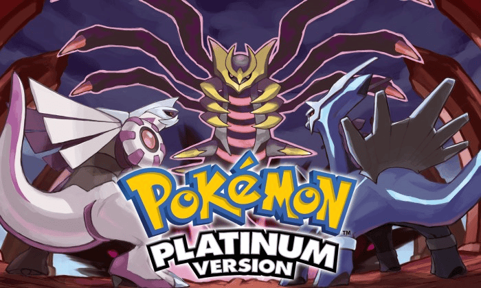 Pokémon Platinum promotional image featuring Giratina