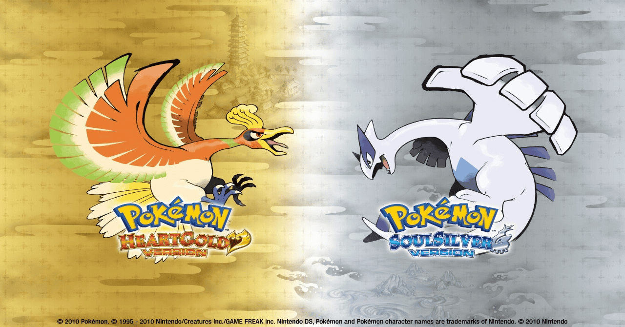 Promotional image for Pokémon HeartGold and SoulSilver