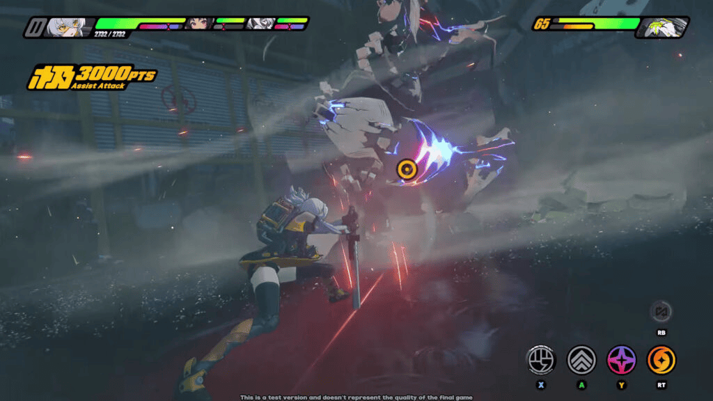 Zenless Zone Zero cyberpunk agents fighting in a neon city