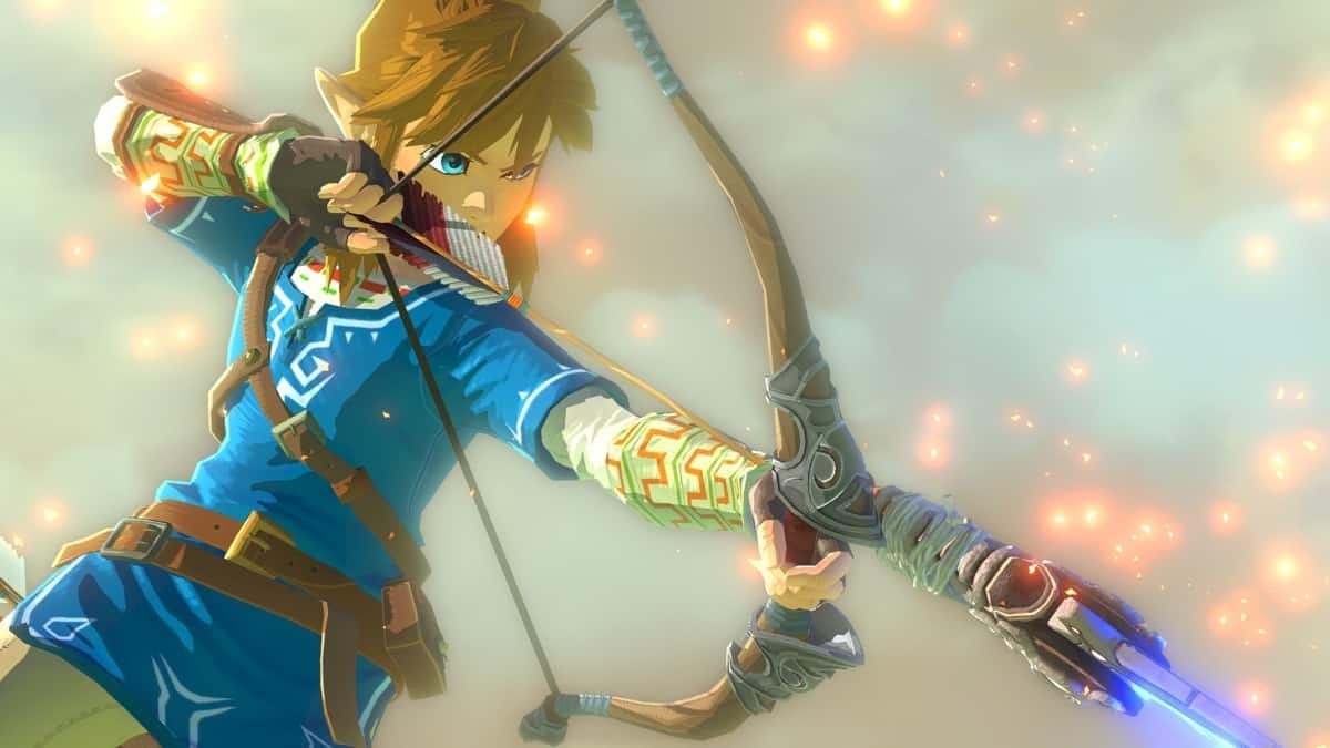 Illustration of Hyrule Castle referenced in Breath of the Wild