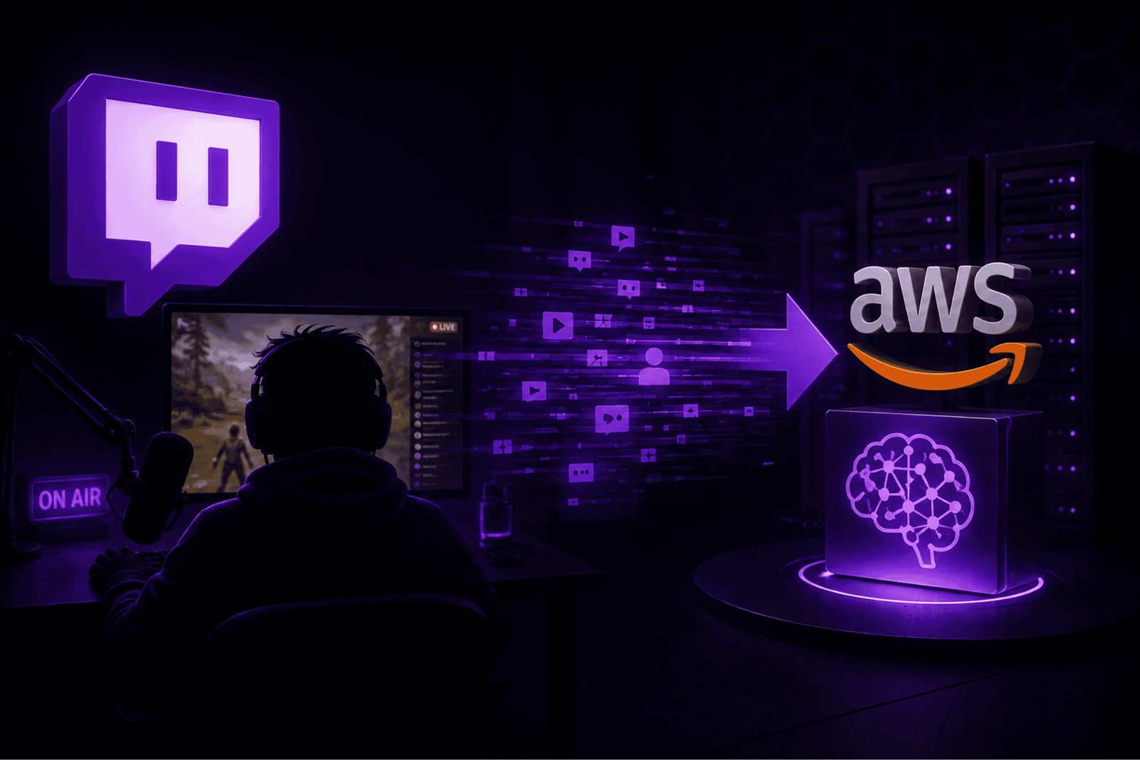 Twitch enables Amazon to use streamer content for AI training