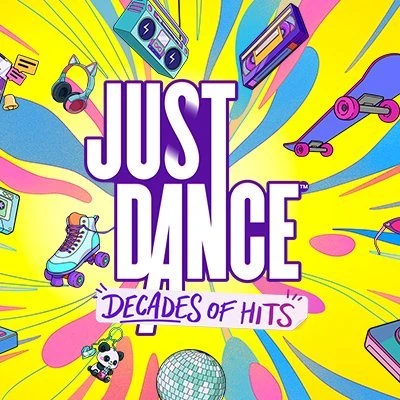 Cover art concept for Just Dance: Decade of Hits showing dancers and game branding
