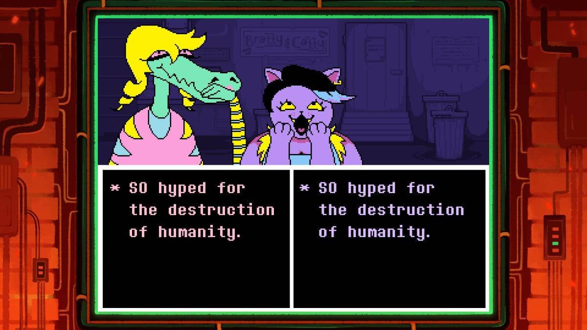 Undertale 16-bit in-game scene