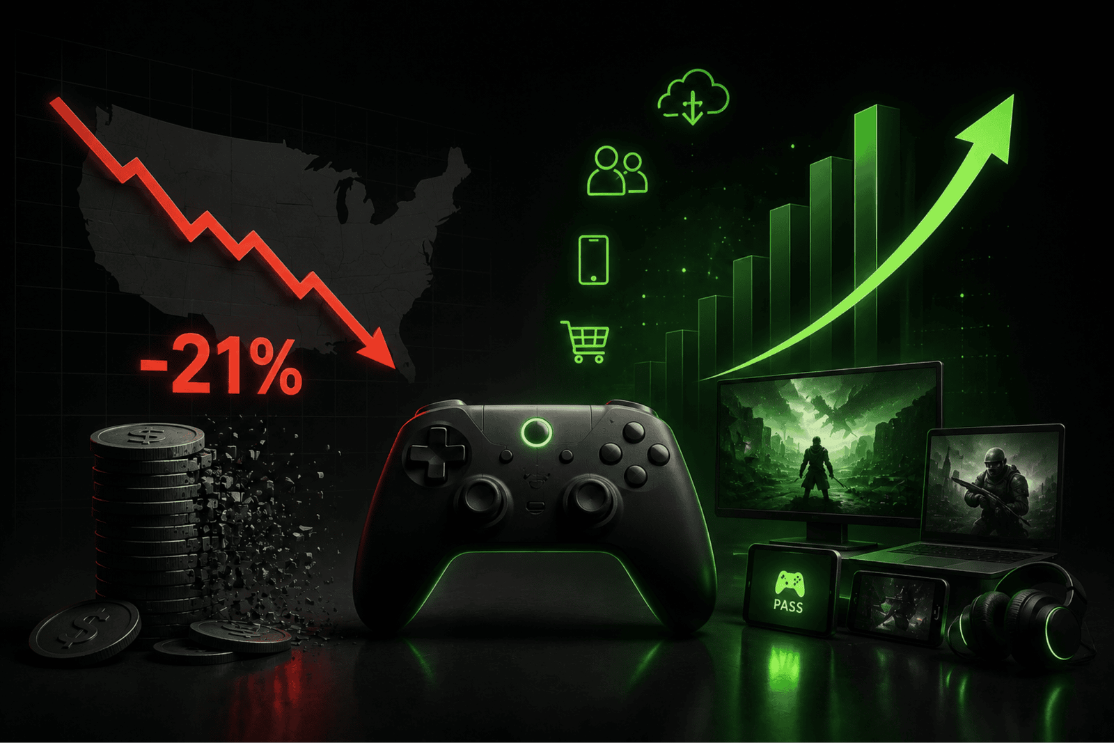 US game spending fell 21% in June, driven by Switch 2 launch effect