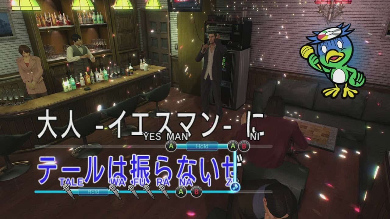 Combat using improvised weapons in Yakuza