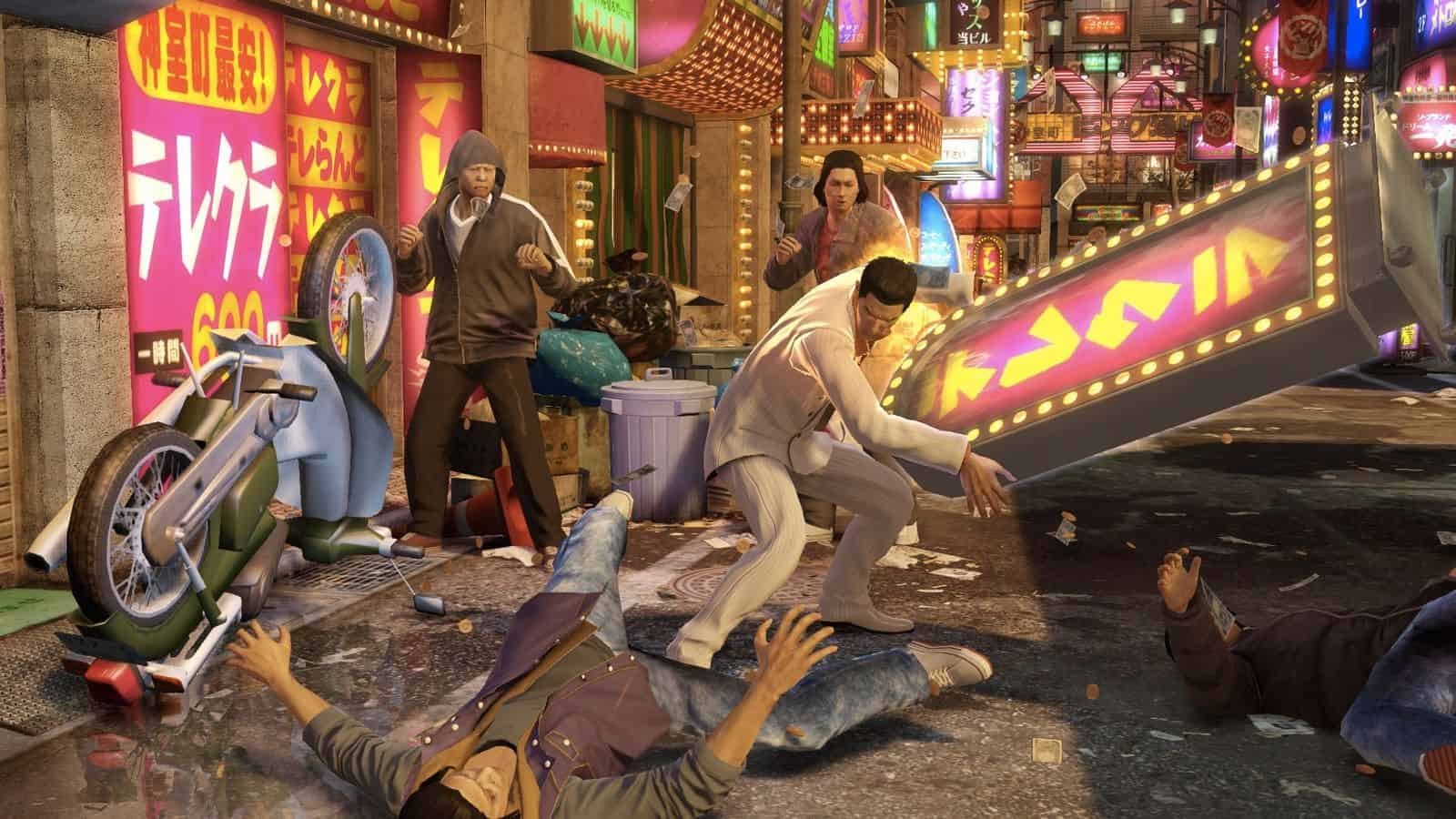 Intense fight scene showcasing Heat moves