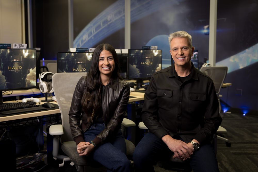 Xbox corporate meeting room with executives