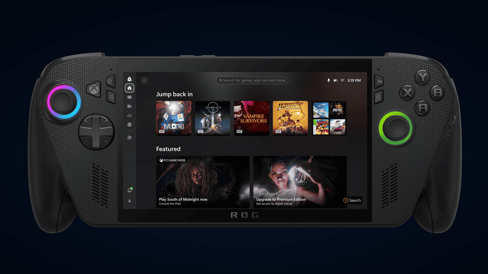 My Apps section in Xbox app with third-party tools