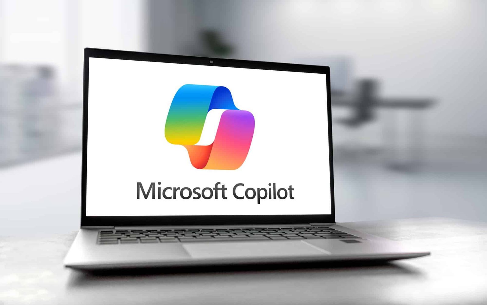 Microsoft Copilot icon overlaid on a gaming scene