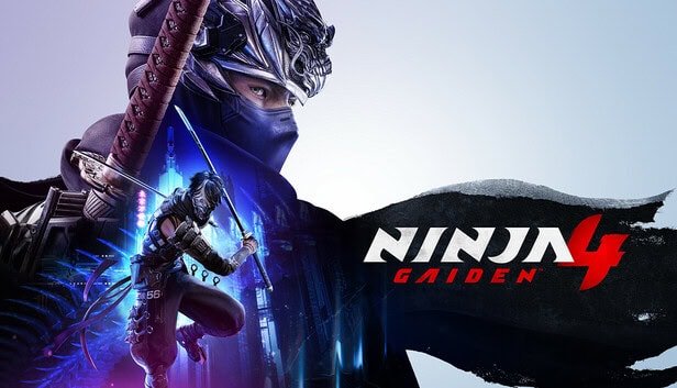 Ninja Gaiden 4 logo and action scene
