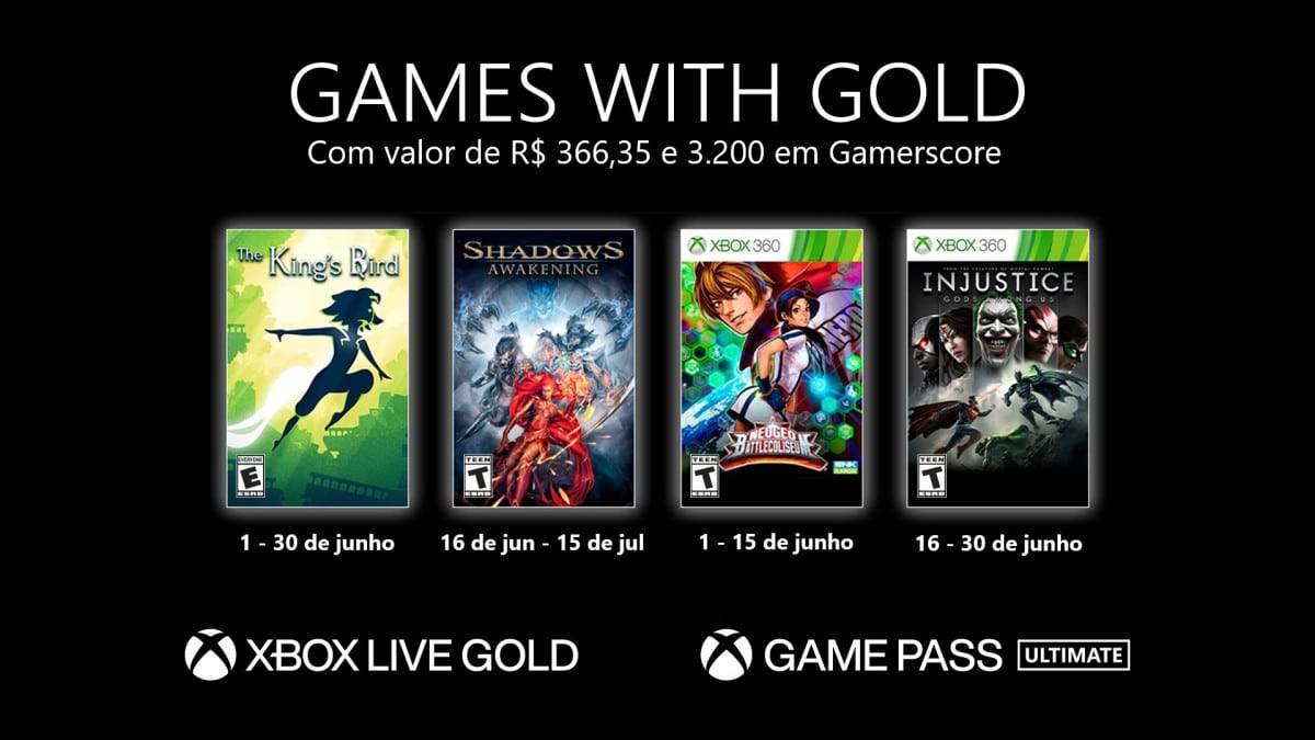 Xbox Live Gold: free games for June revealed