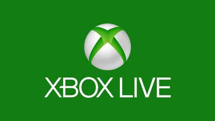 Xbox dashboard showing the Xbox network branding