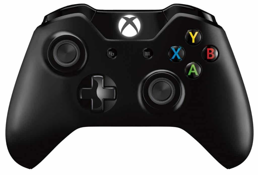 Front view of the original Xbox One controller, which is not supported