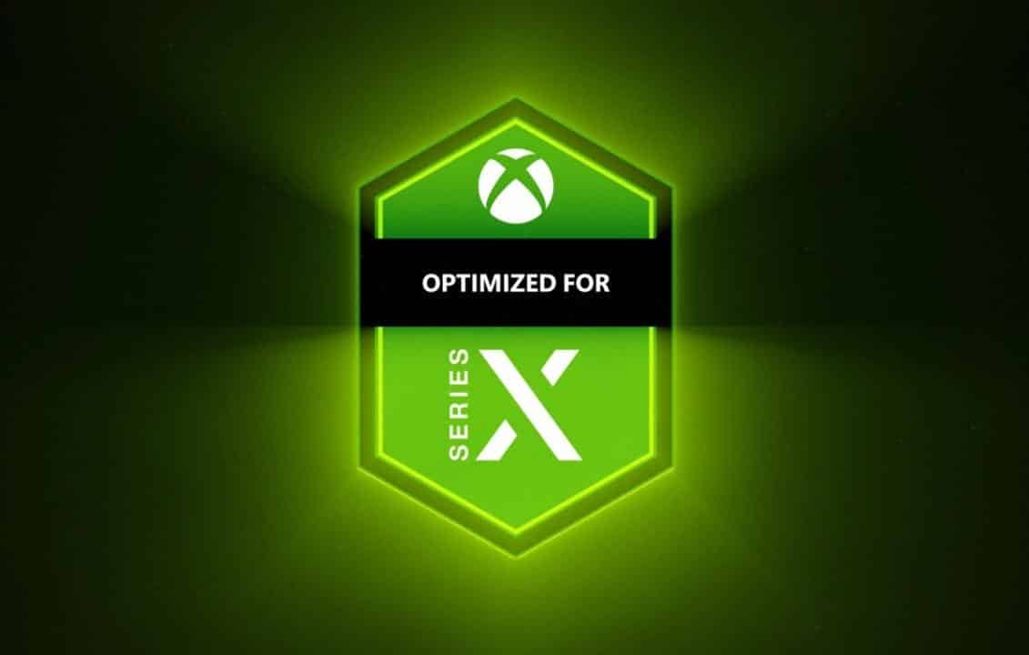 Badge showing "Optimized for next gen" on a game tile